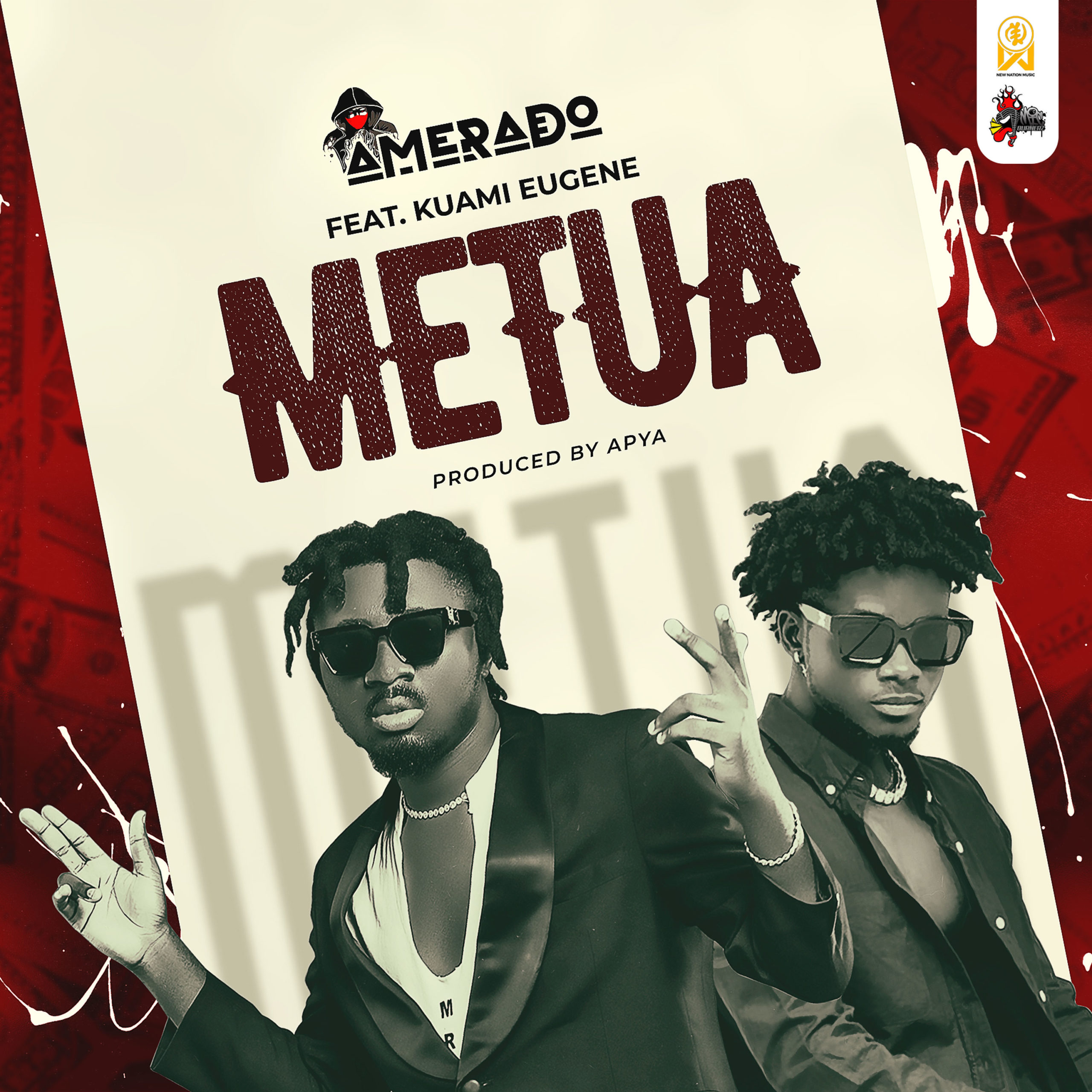New Music: Amerado – “Metua” feat. Kuami Eugene (Audio & Video)