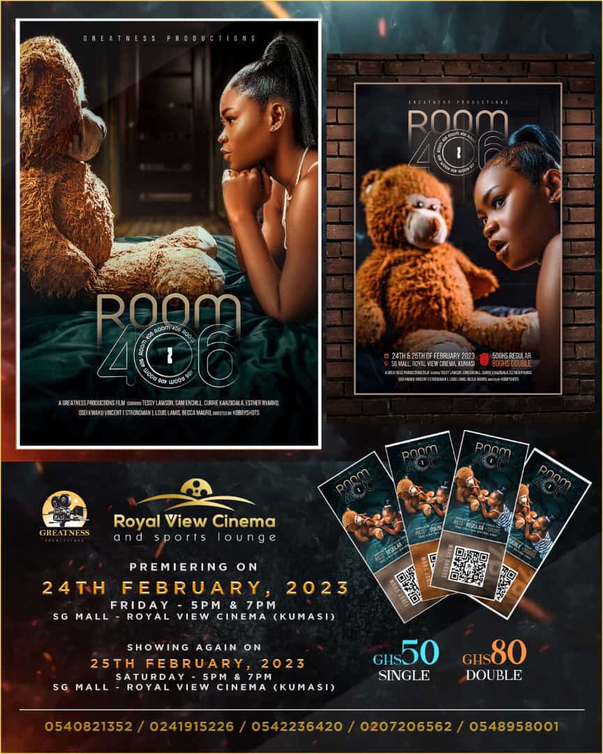 Greatness Productions’ new film ‘Room 406’ starring Strongman is set to premiere in February