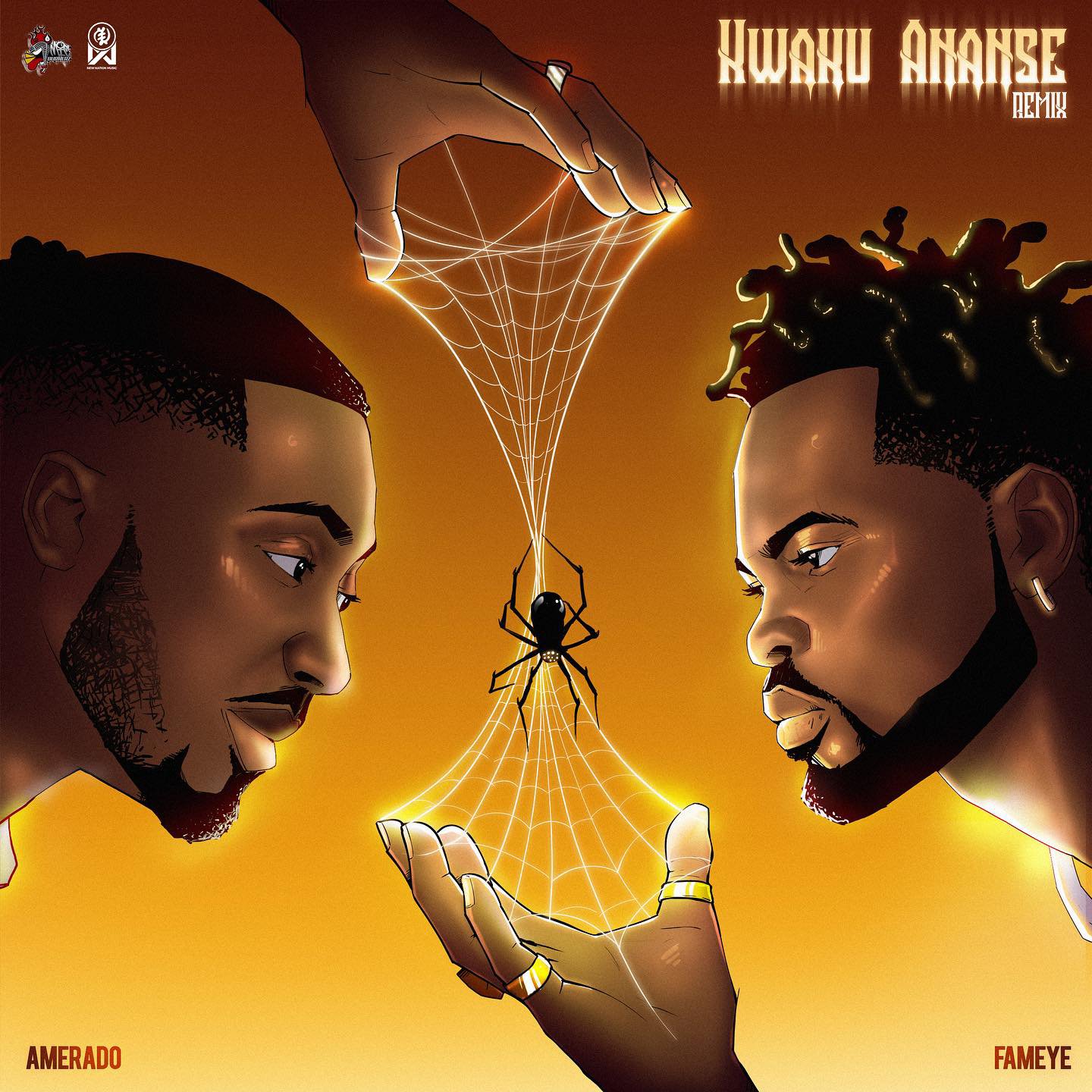 Amerado connects Fameye for Kwaku Ananse Remix – LISTEN