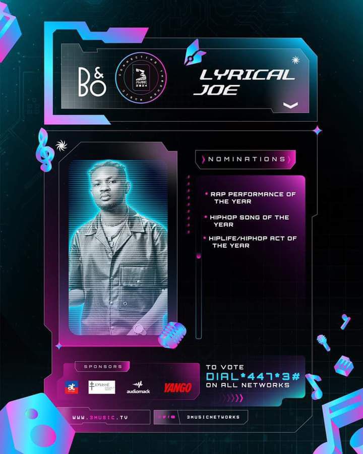 Lyrical Joe, 3Music Awards 2024