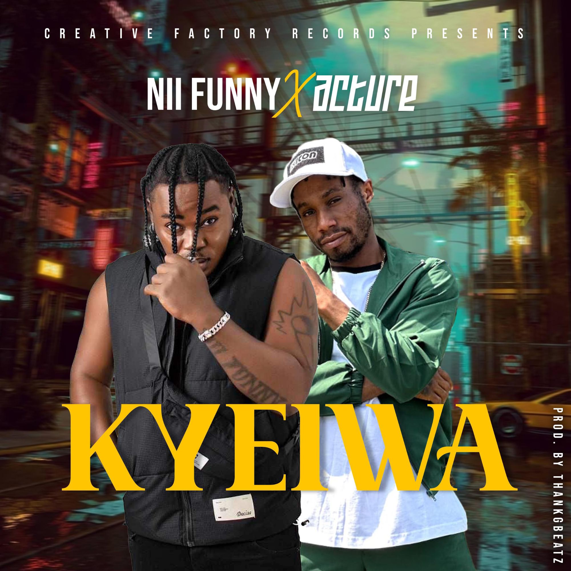New Music: Nii Funny and Acture Drop Party Anthem ‘Kyeiwa’